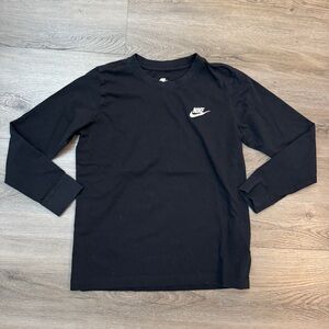 Nike Kids Black Long Sleeve Tee